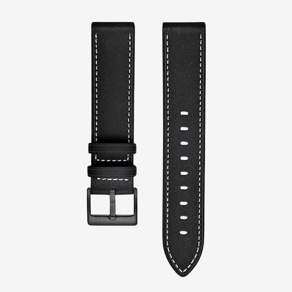 Cinturino in pelle nera